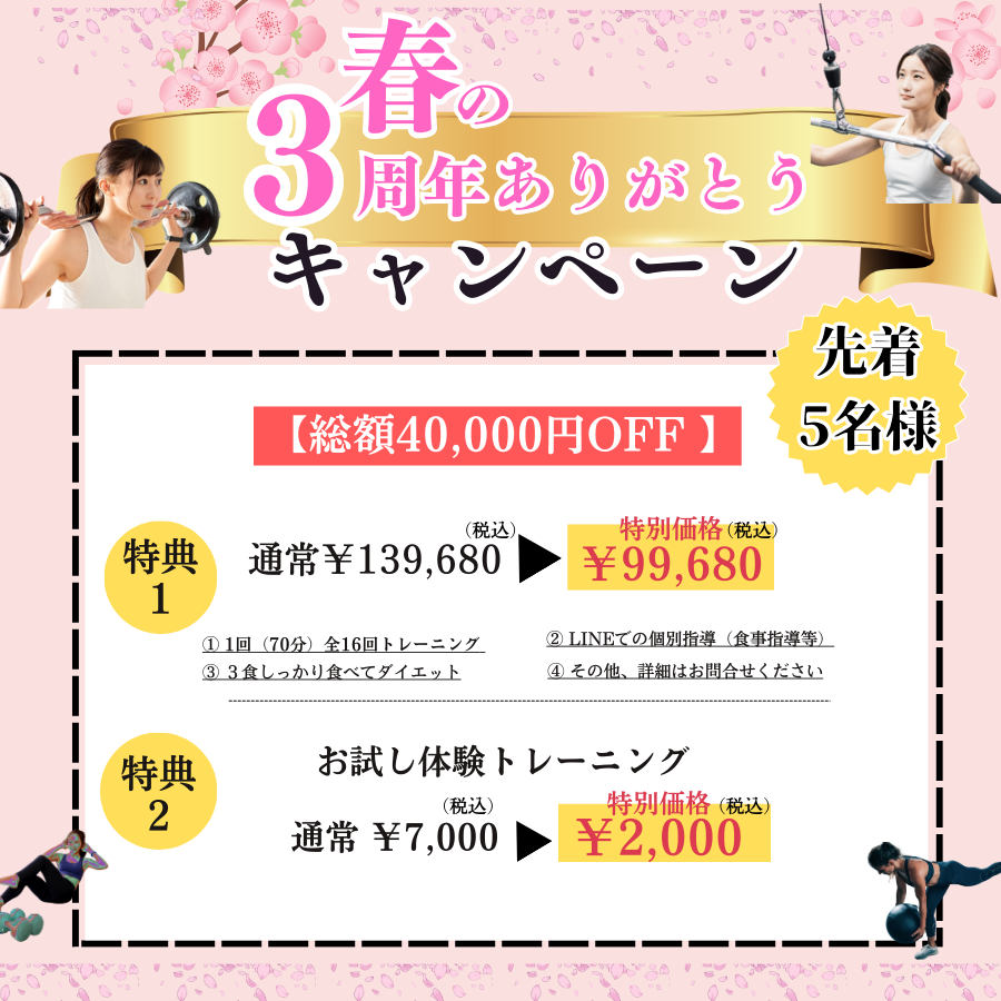 キャンペーンの画像（スマートフォン専用）