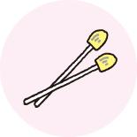 スポンジブラシ