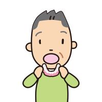 入れ歯のはずし方