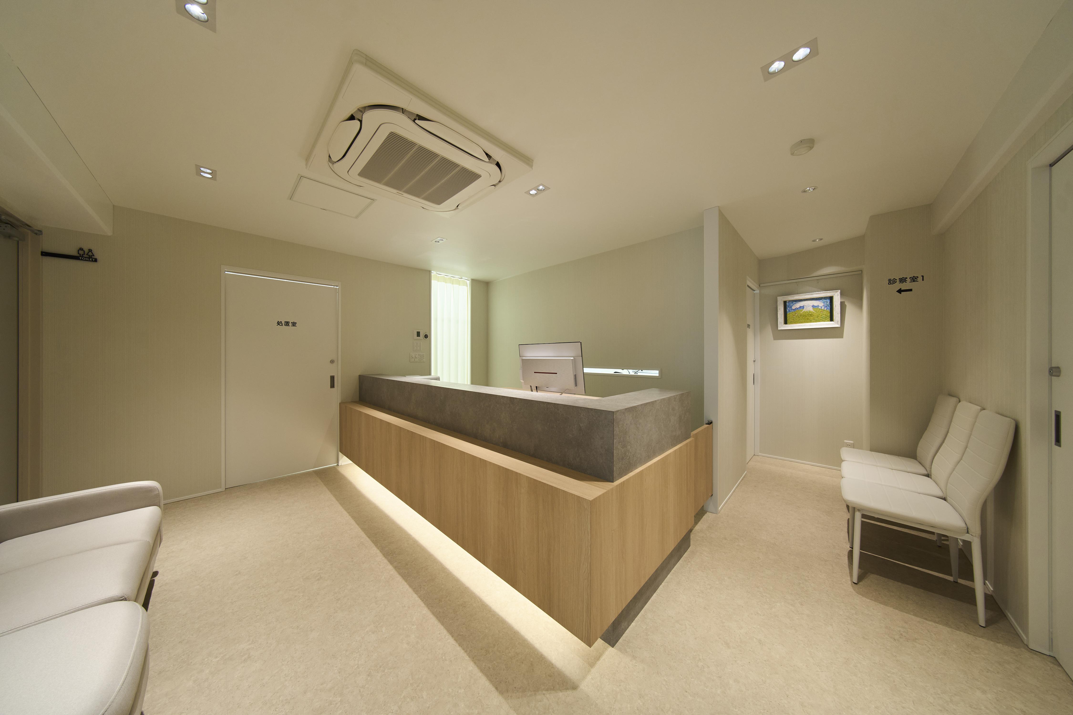 藤沢ソーマクリニックの受付画面