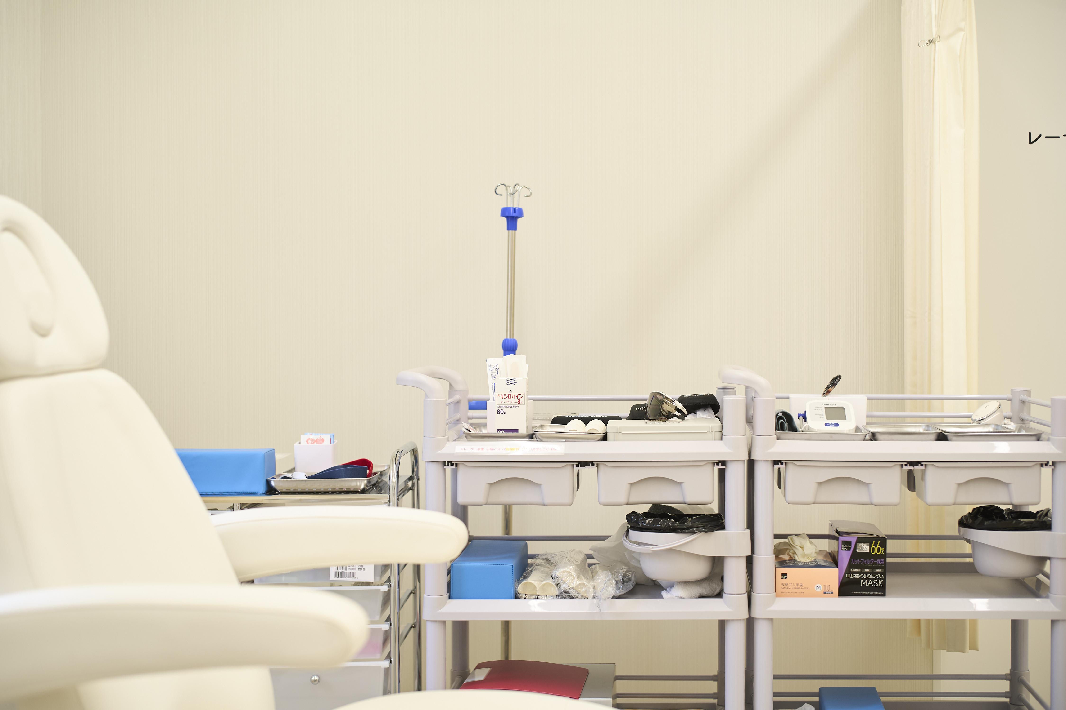 藤沢ソーマクリニックの処置室風景