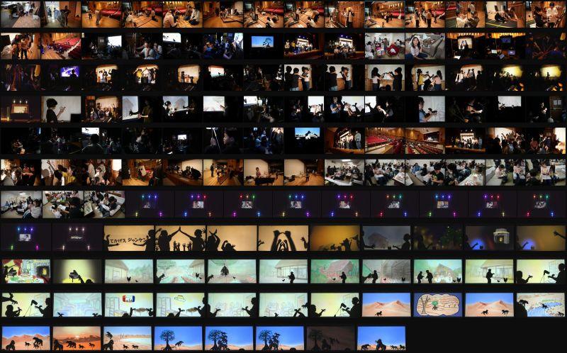 じゆうのもり活動写真 　12月21日　かげえショーの商品画像