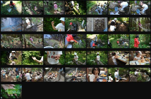 じゆうのもり活動写真 　6月14日　自由の森 森でバーベキューの商品画像