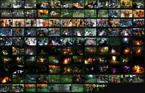 じゆうのもり活動写真 　とことんあそぶキャンプ2025８月の商品画像