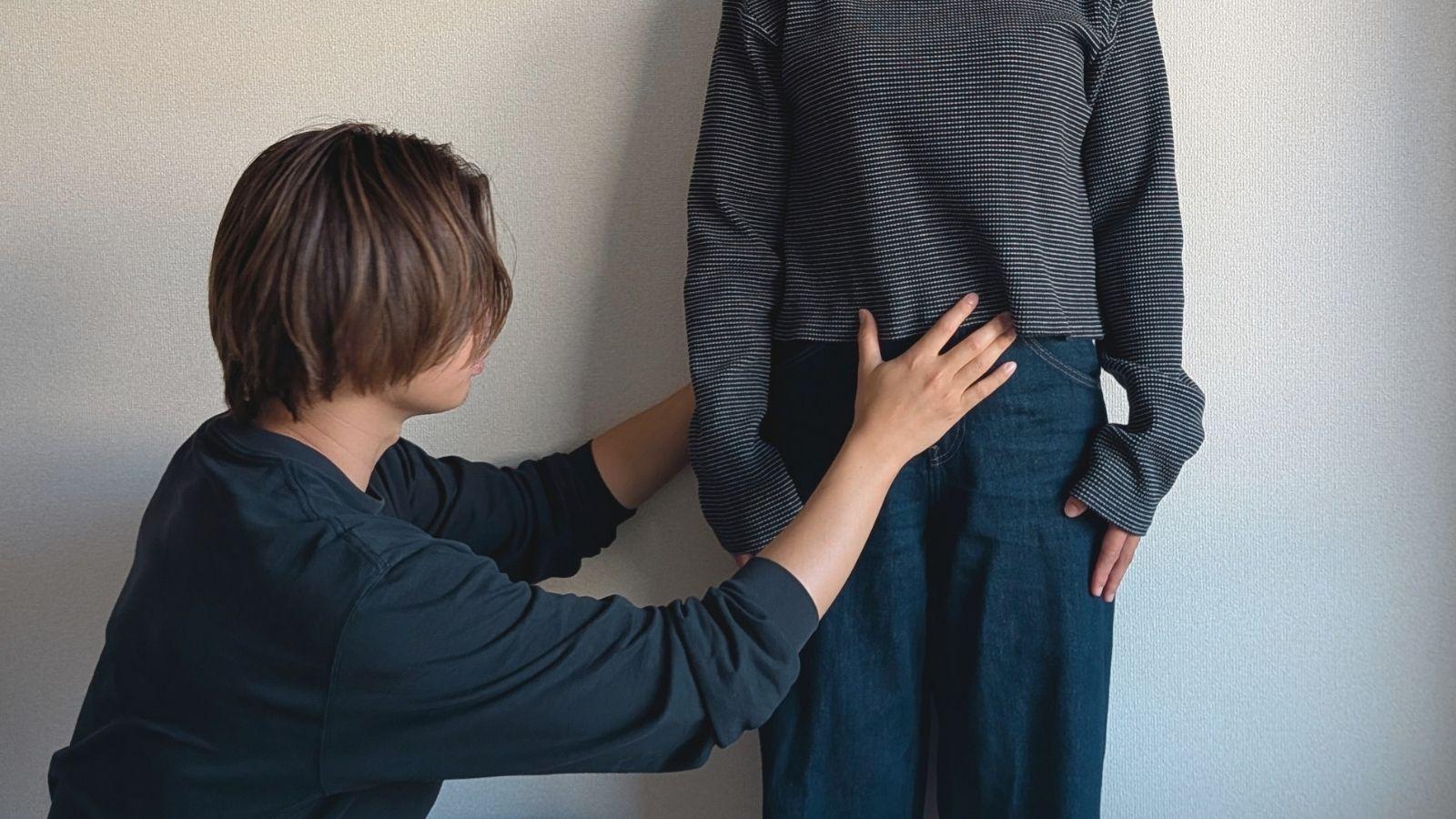 プライベートリハビリの施術のようす