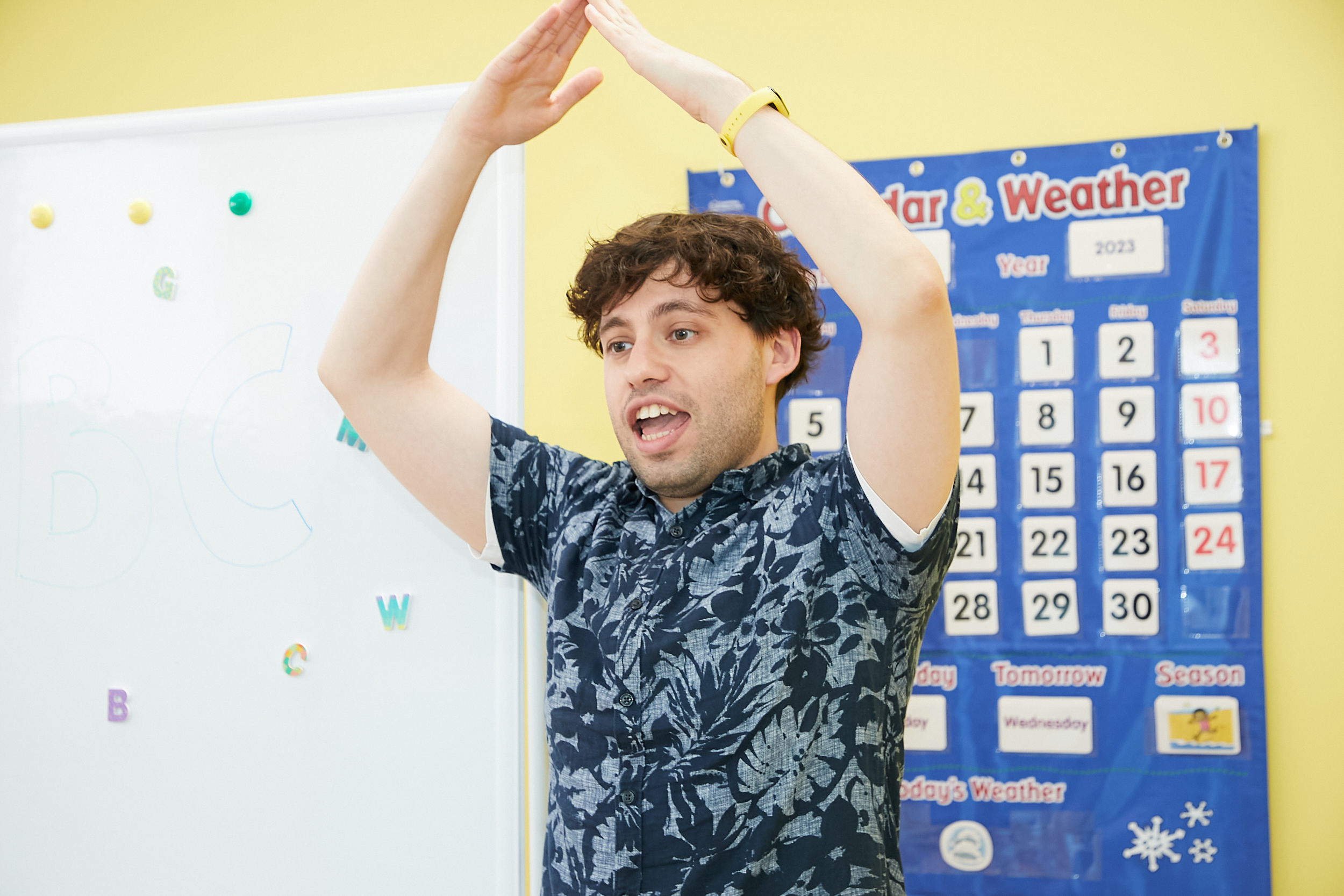 外国人講師の課外英語レッスン