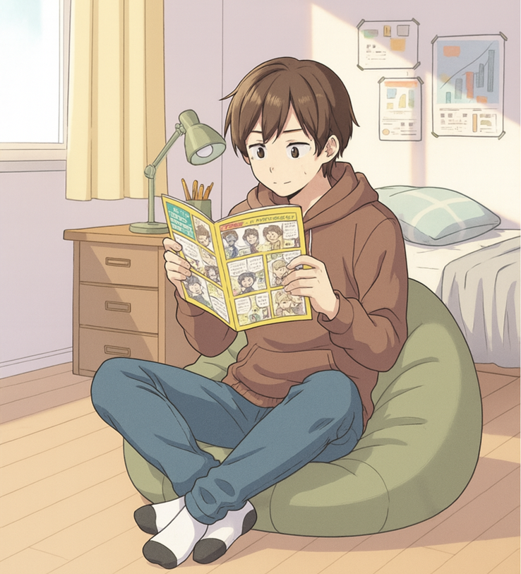 自宅へ郵送イメージ