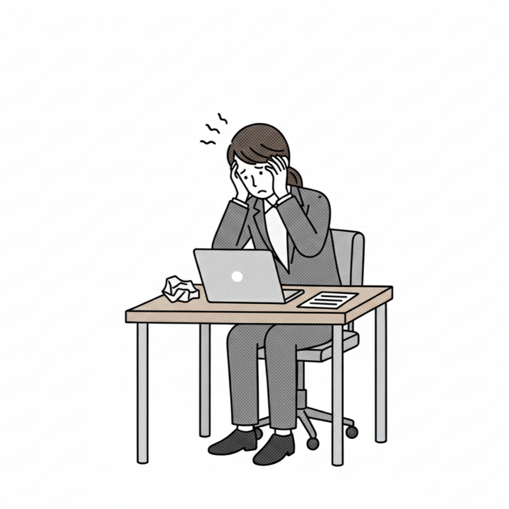 求人広告から応募がないイメージ