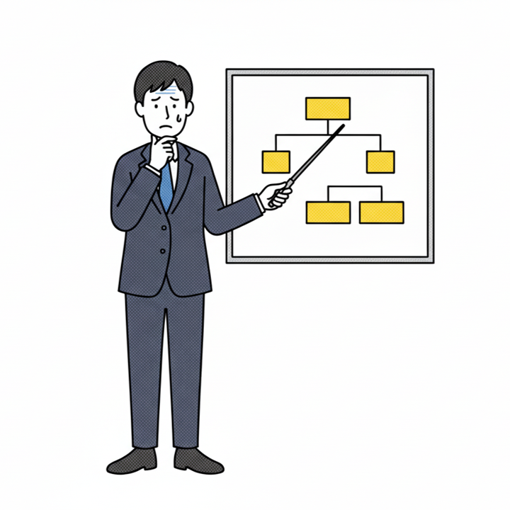 訴求力不足のイメージ