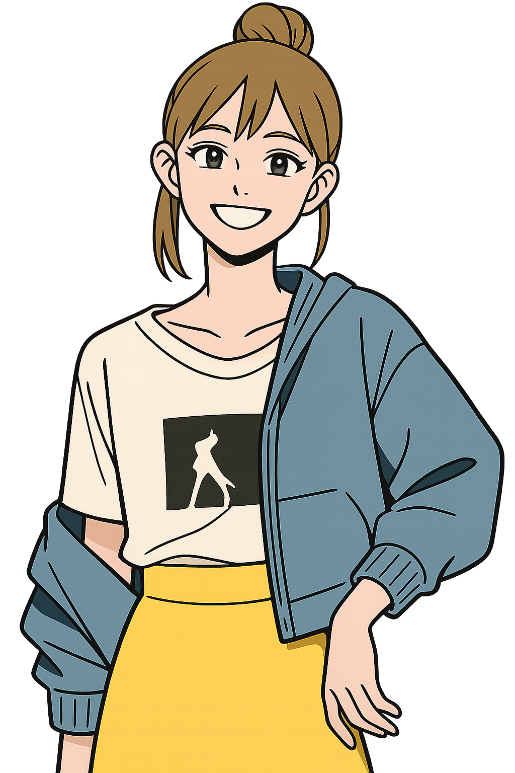 採用漫画イメージ