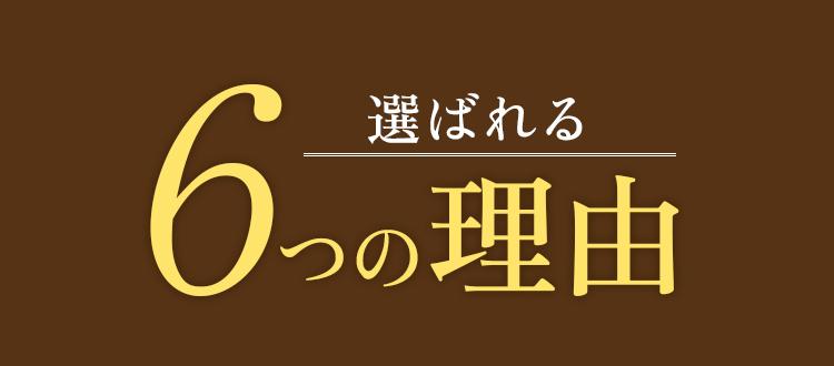 えらばれる理由６つタイトル