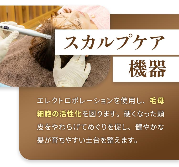 スカルプケア機器