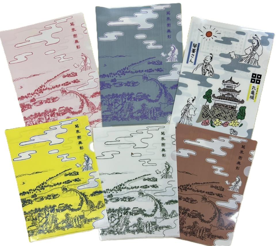 オリジナルクリアファイルセット（A4サイズ5枚入り。寄付つき）の商品画像