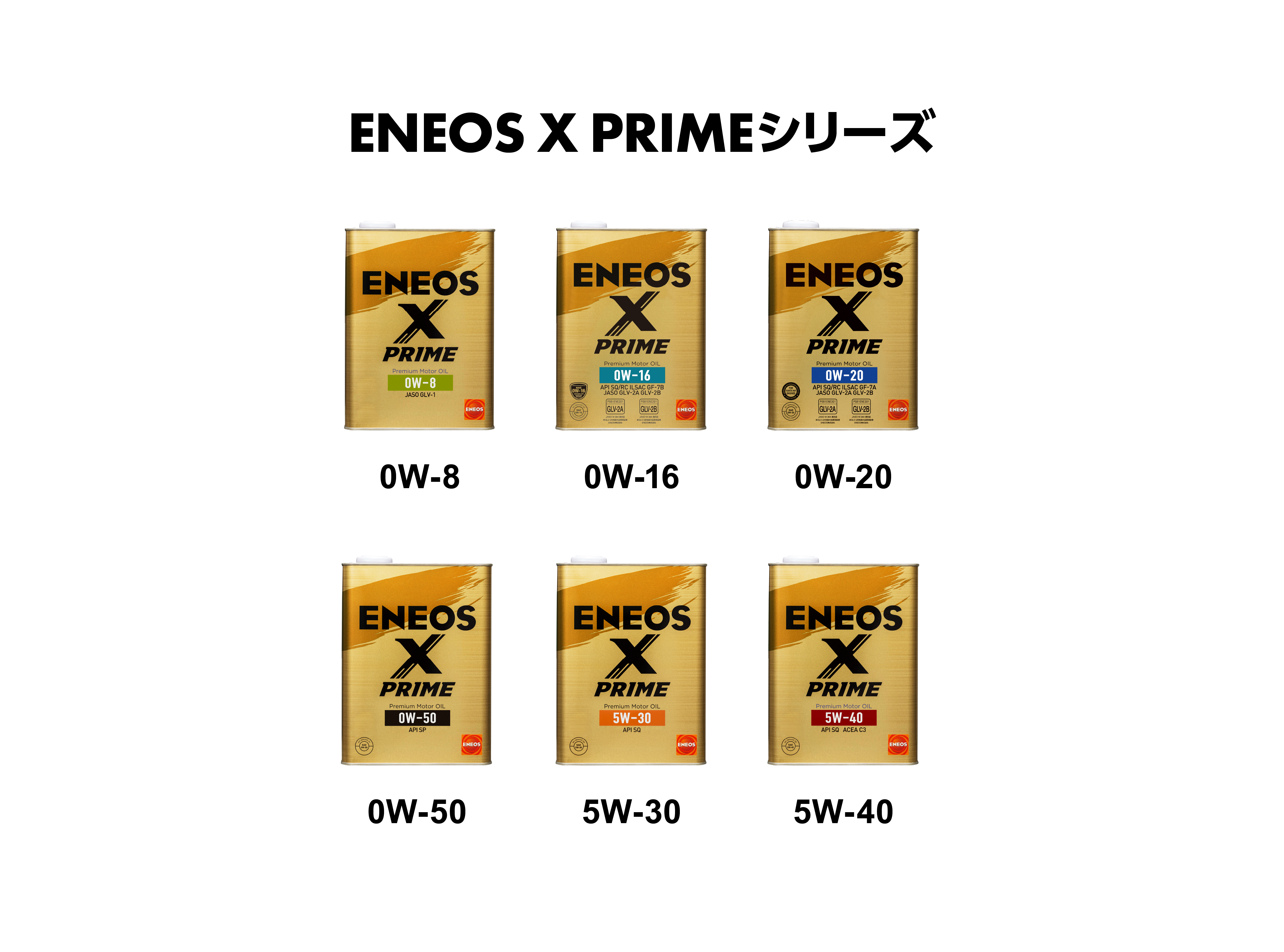 ENEOS X PRIMEシリーズ