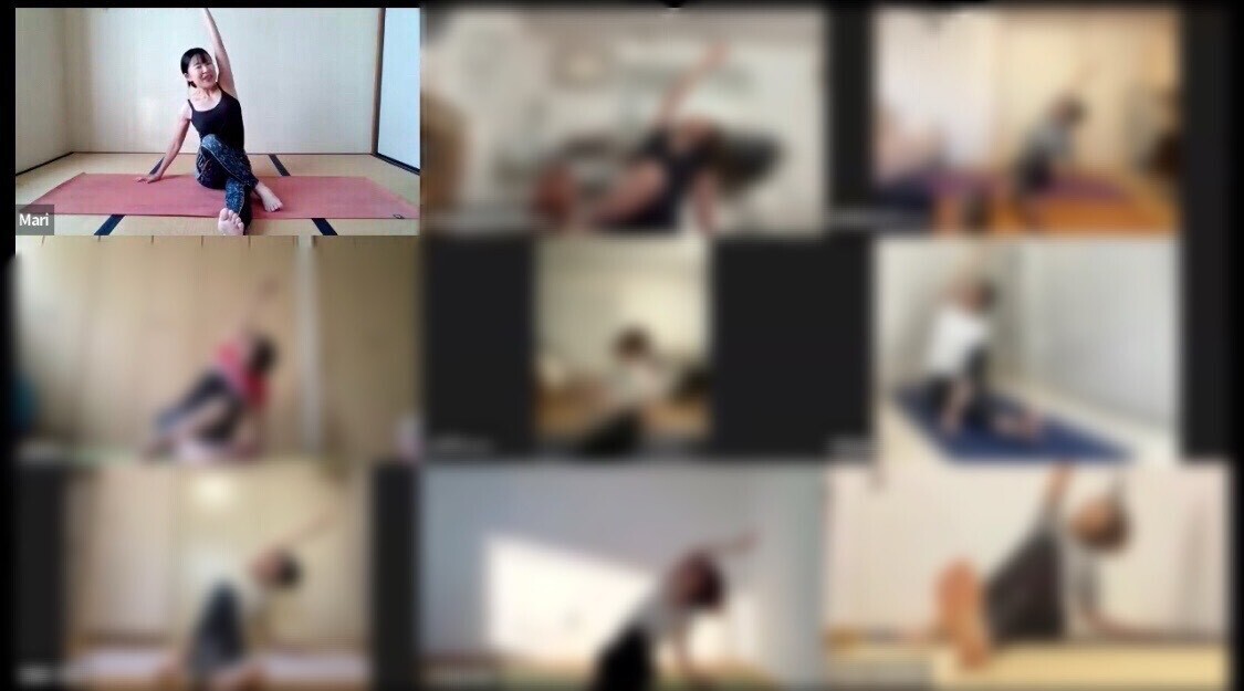武蔵新城　ヨガスタジオ　スーリヤオンライン画像