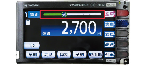 矢崎タクシーメーター ・アレフロンド26p／27