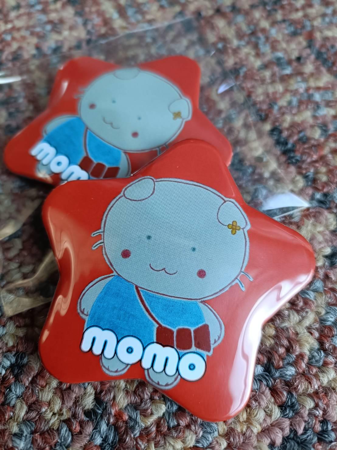 りぼんもも（ねこももの妹の星バッジ）の商品画像