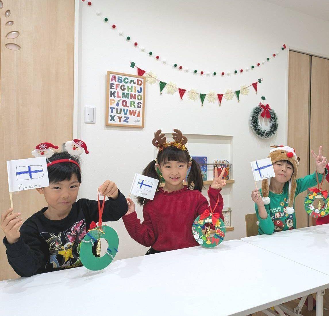 高知県いの町 英語リトミック教室ワイルドフラワーイングリッシュ＆ミュージック ジュニアクラスの様子