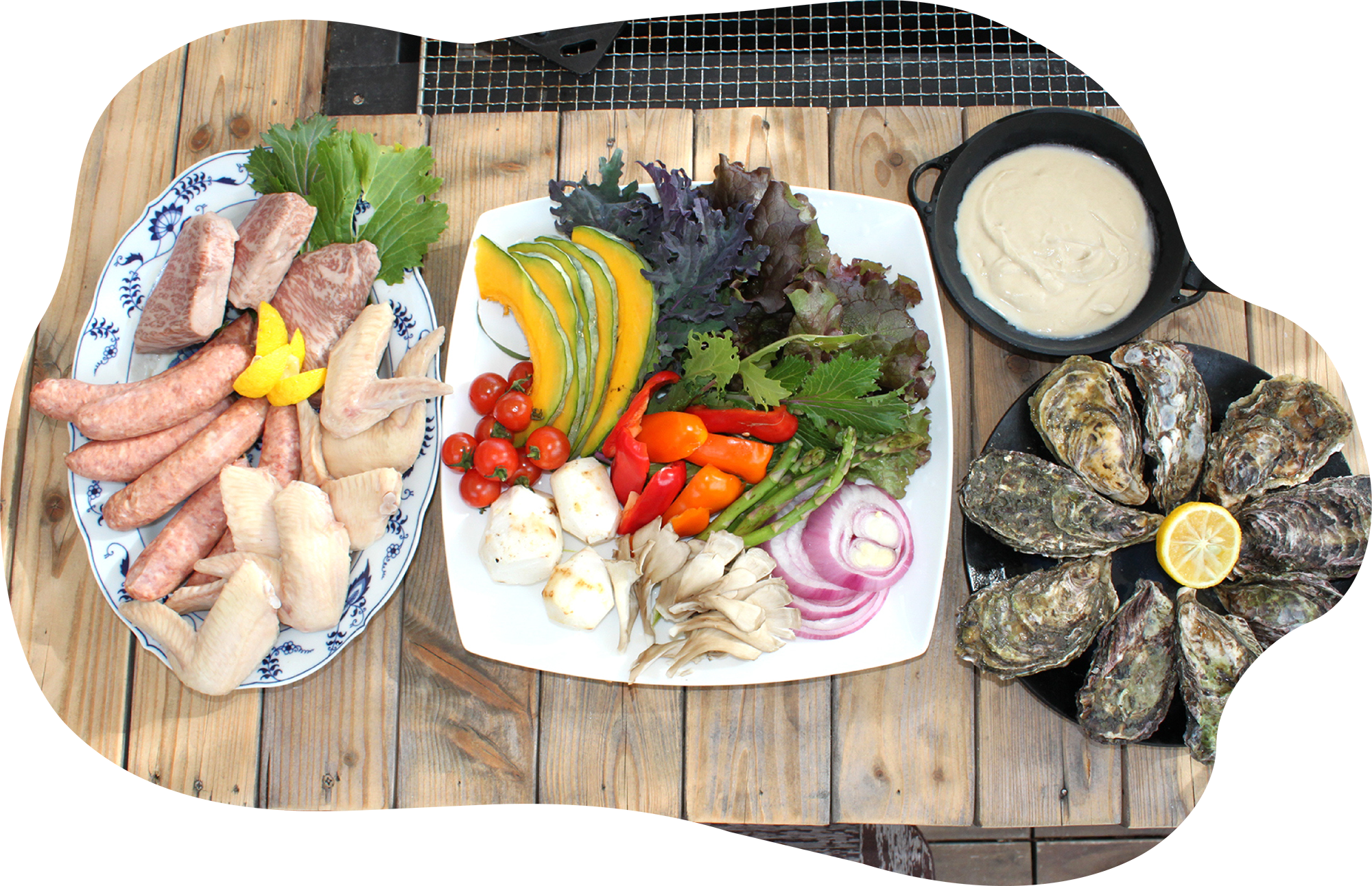 宮島農園のBBQの売りは、野菜だけじゃない！