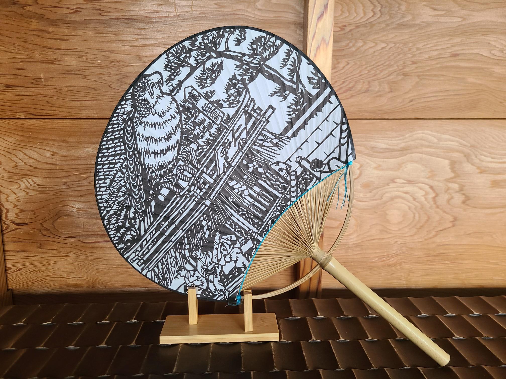 佐原の大祭　房州うちわの商品画像