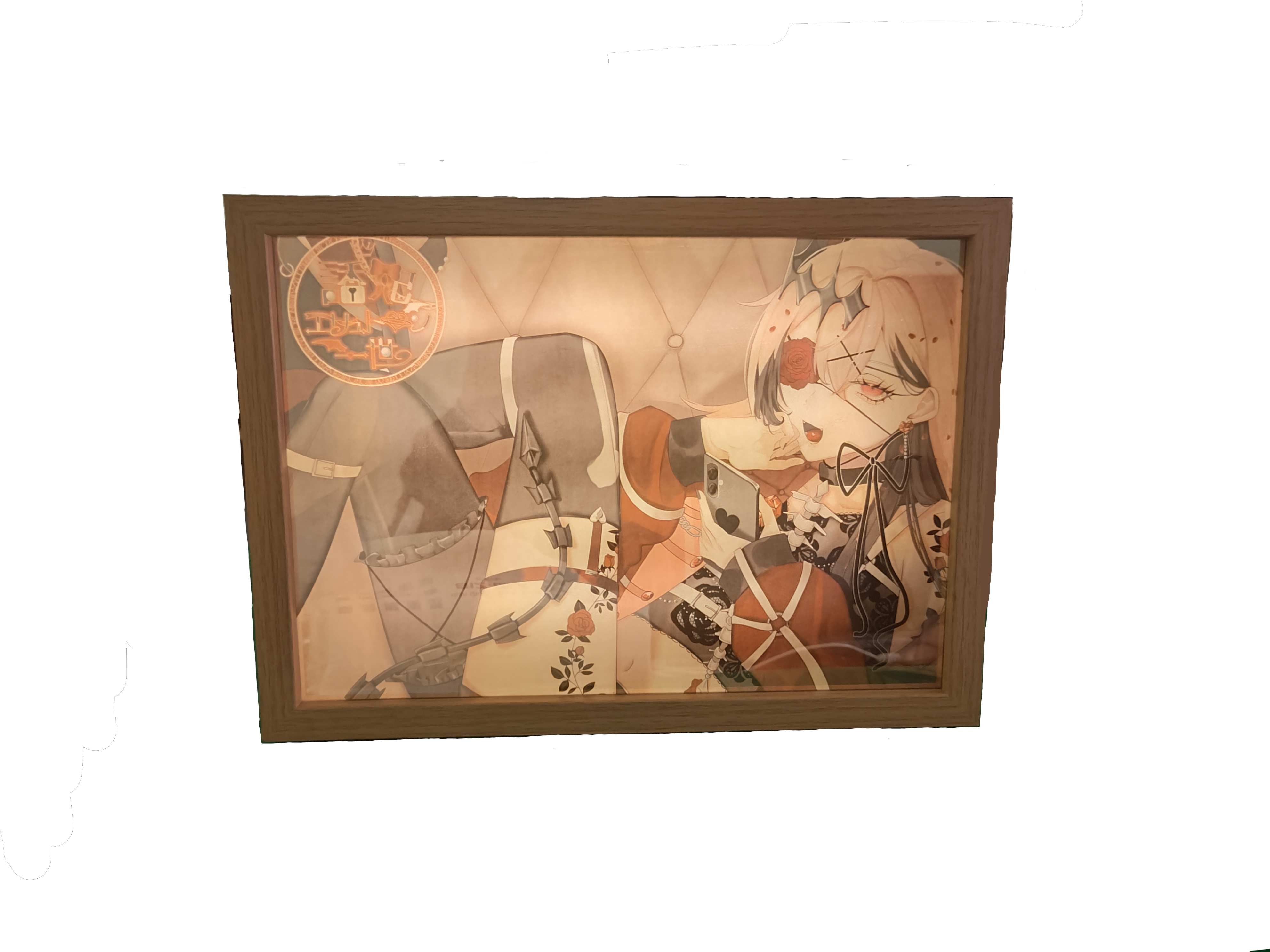 LEDディスプレイミラー　誘妃・エリュトロン一世verの商品画像