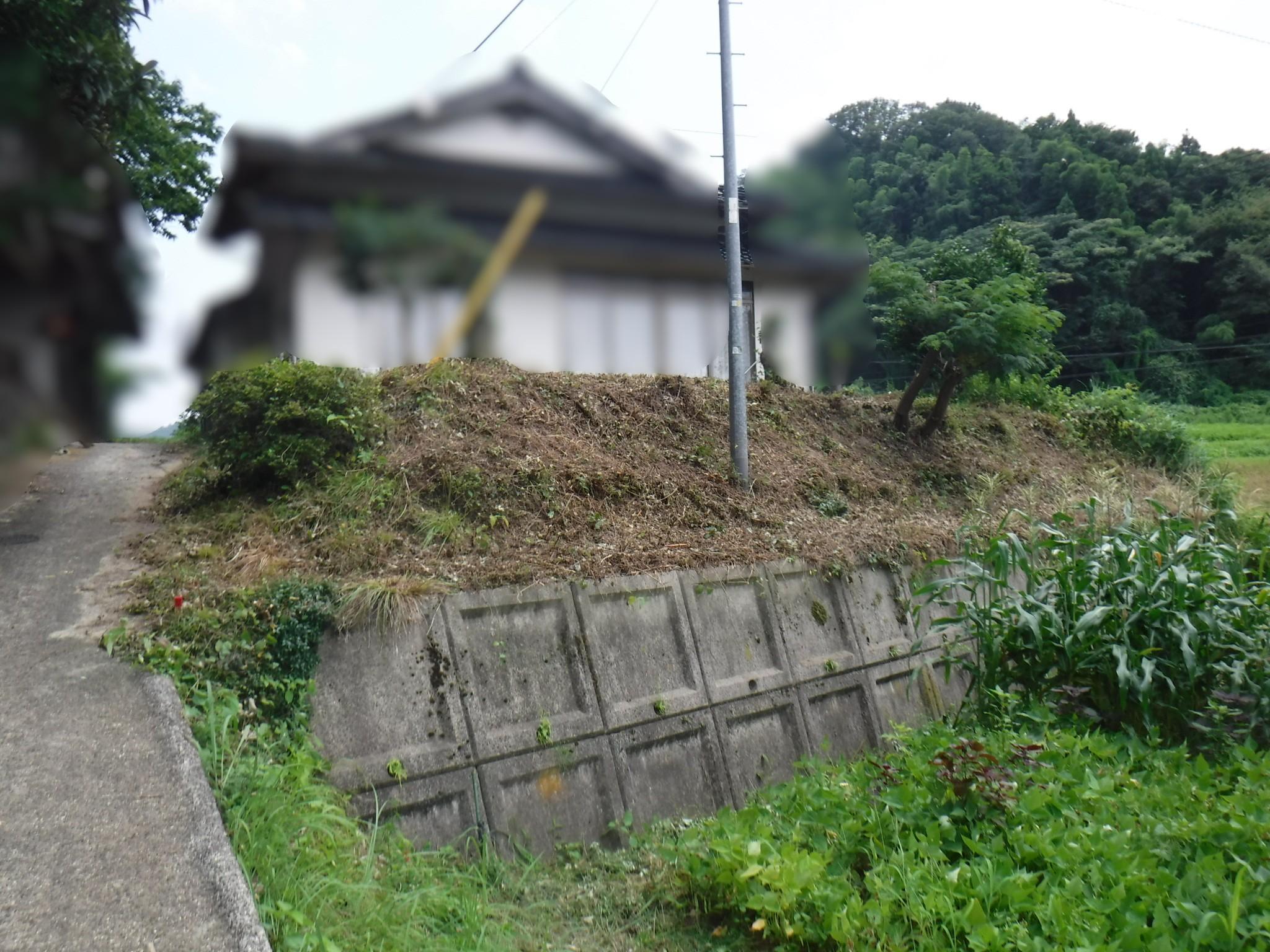 雲南市　草を刈った状態