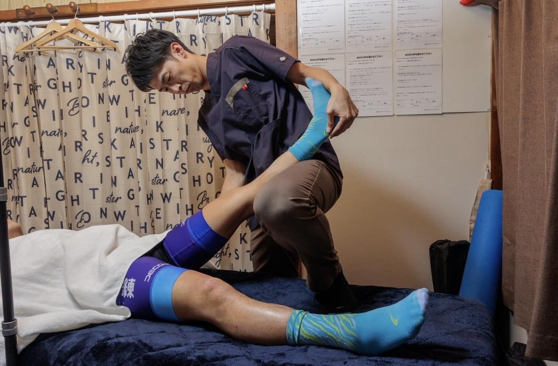 疲労が溜まった足のストレッチ