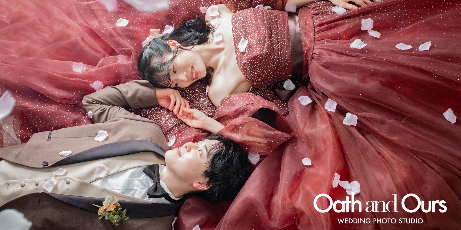 洋装ウェディングフォト　スタジオ撮影