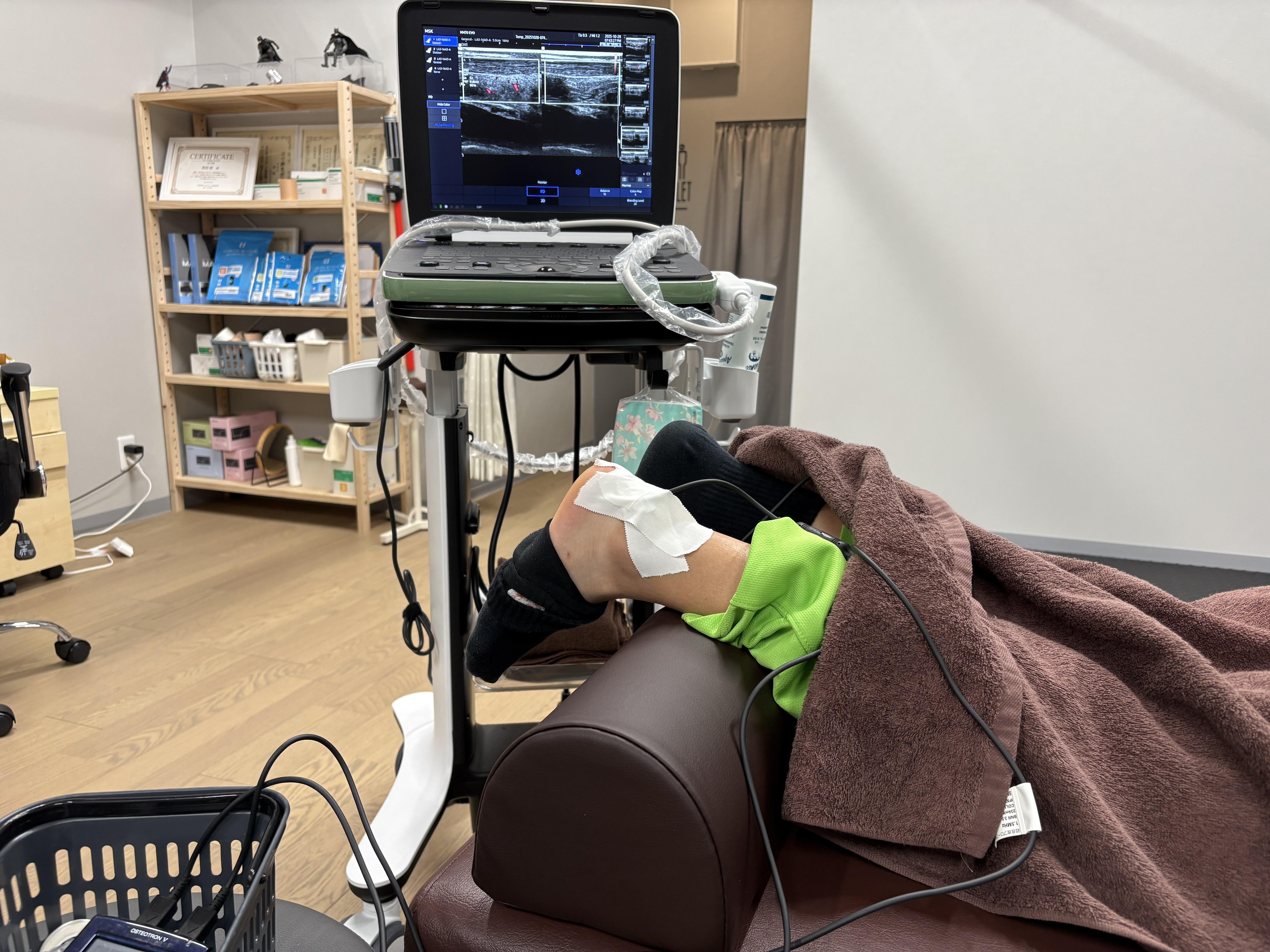 高校女子バレーボールチームへ怪我予防講座