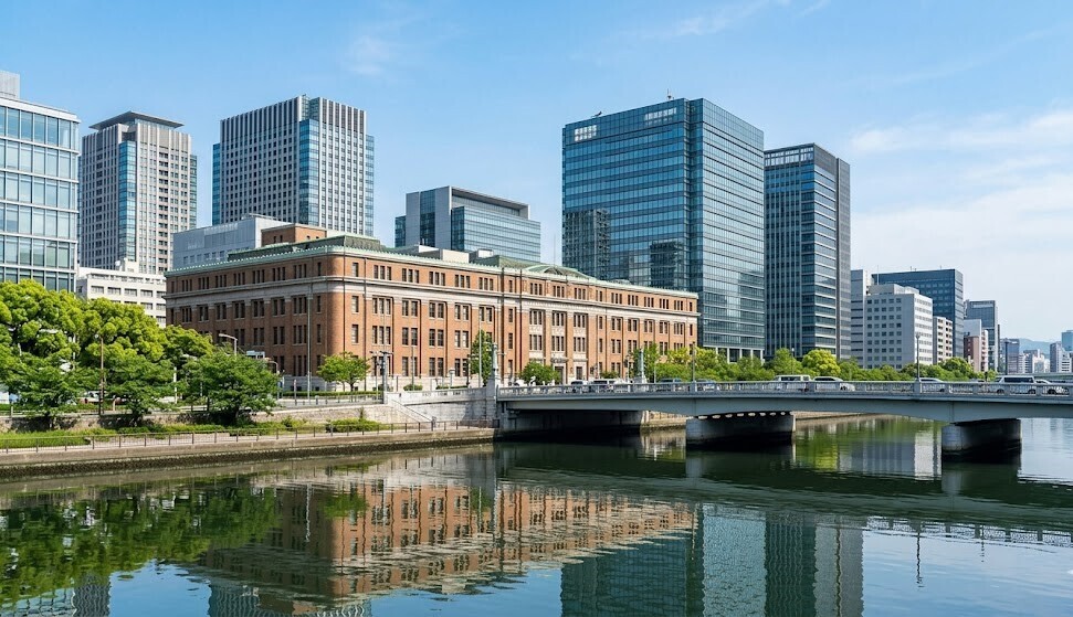 大阪の北浜にあるレンタルオフィス　SOHO BOX 北浜の新着情報「拠点を大阪へ—地方企業の関西進出を支える「北浜」のフロントオフィス」のイメージ画像