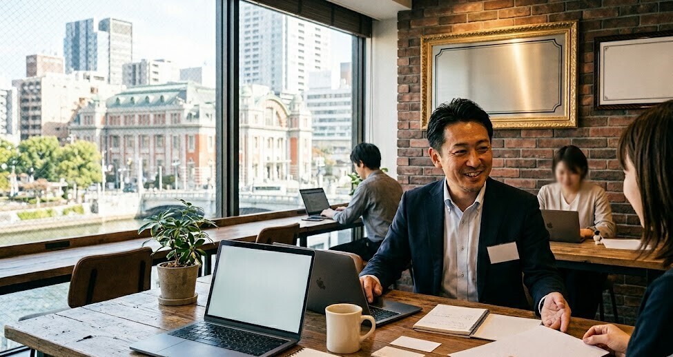 大阪の北浜にあるレンタルオフィス　SOHO BOX 北浜の新着情報「「地方企業の大阪進出拠点」としてSOHO BOX 北浜を活用しませんか？―信頼を醸成し、リスクを最小化する進出戦略」のイメージ画像
