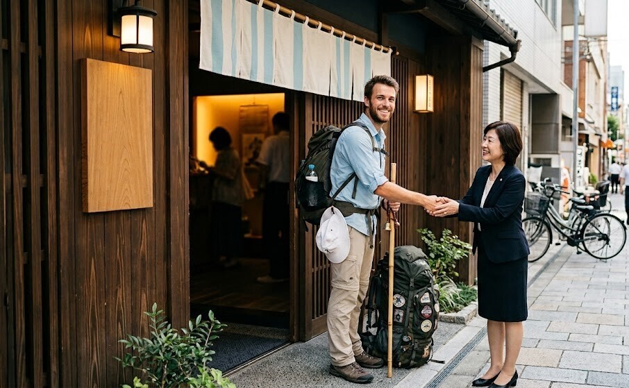大阪の北浜にあるレンタルオフィス　SOHO BOX 北浜の新着情報「A French Man Traveling the World （世界を旅するフランス男性）」のイメージ画像