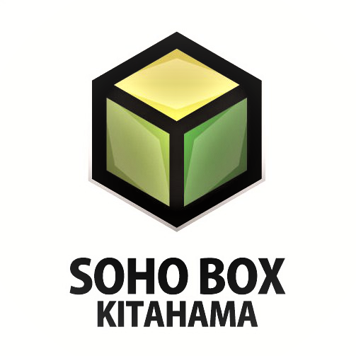 大阪の北浜にあるレンタルオフィスSOHO BOX 北浜のロゴ写真