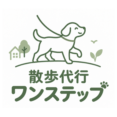 散歩代行ワンステップ ロゴ