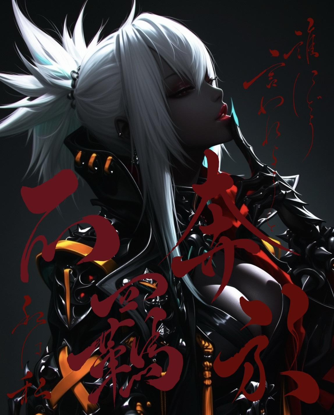 AIクリエイターとのコラボ作品（生成AI画像×書道）