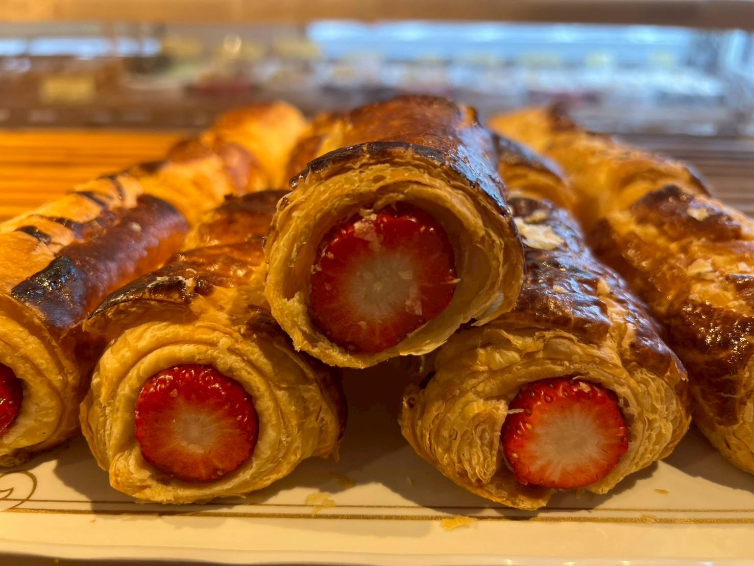 コロンバージュのいちごのクリームパイ