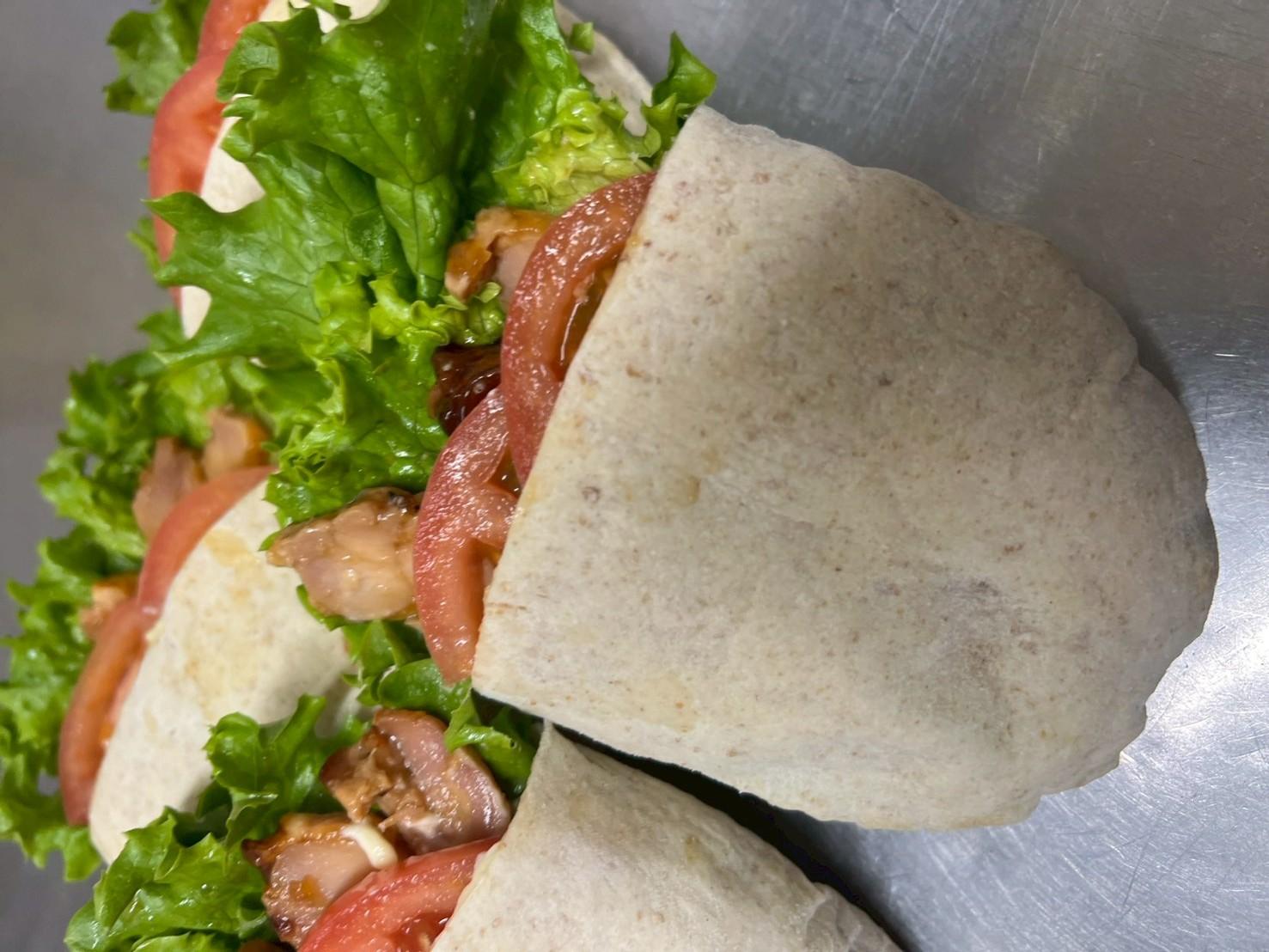 コロンバージュのテリヤキチキンのピタサンド