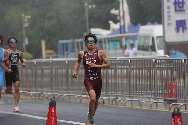 若竹 葵礼選手(立命館大学/トラアスロン)