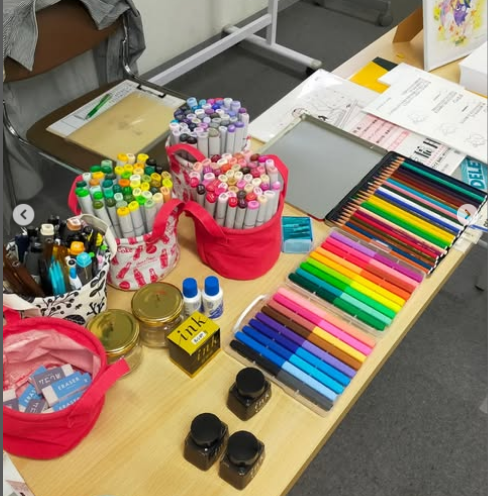 吉川市の絵画教室、水彩画、イラスト教室