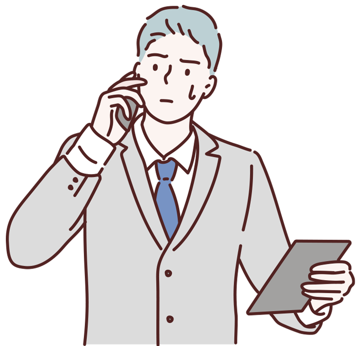 画像：事業者の悩み