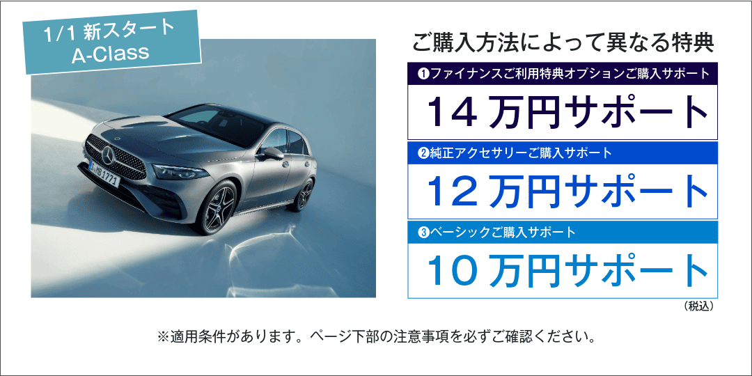 ファイナンスご購入サポート（Aクラス）