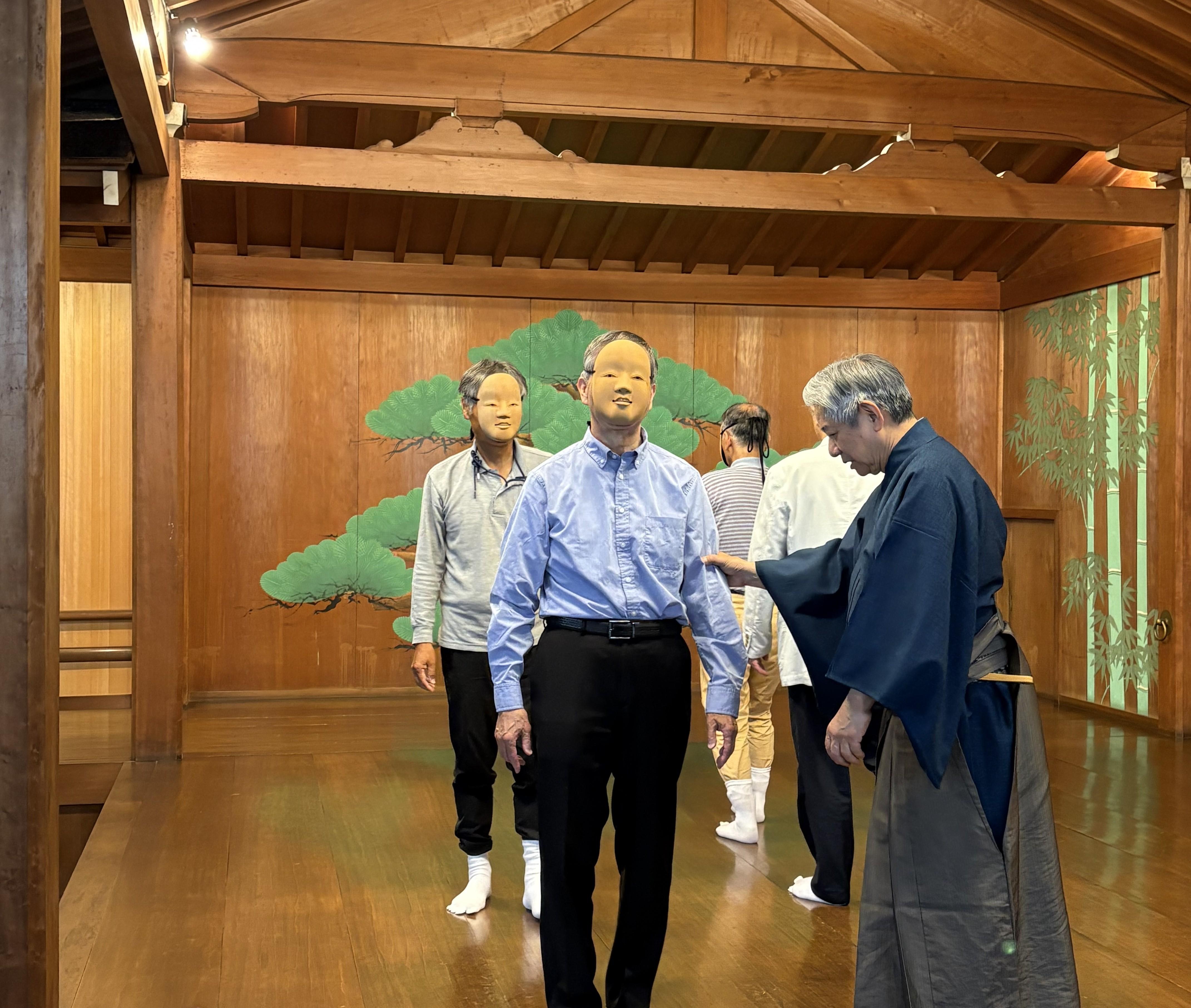 能舞台「嘉祥閣」での挙式