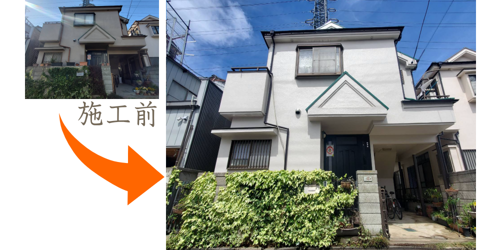 武蔵村山市Tさま 《メイン塗料》 ラジカル塗料 ◆外壁塗装 ◆屋根塗装 ◆ベランダ防水