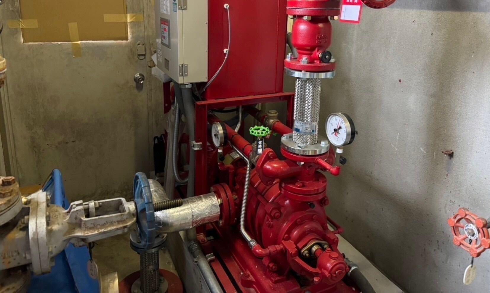 点検例_消火栓ポンプ
