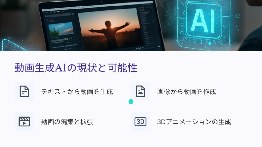 動画生成AIの現状と可能性