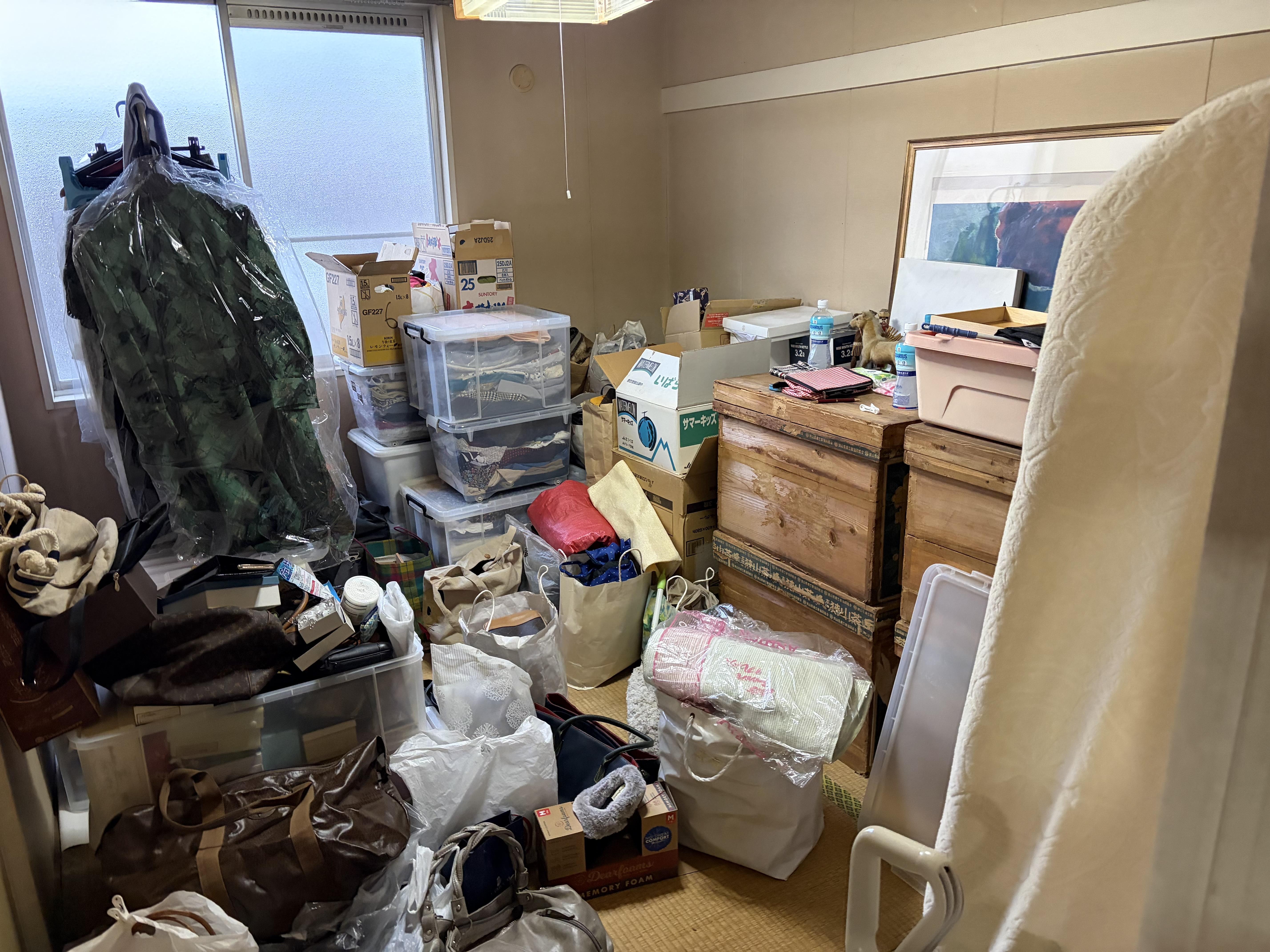 世田谷区経堂で遺品整理Before