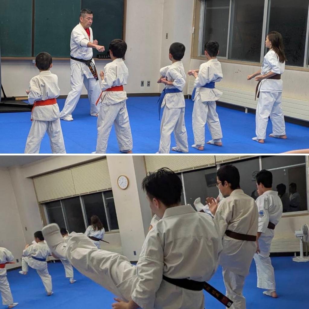 札幌本部道場 空手稽古