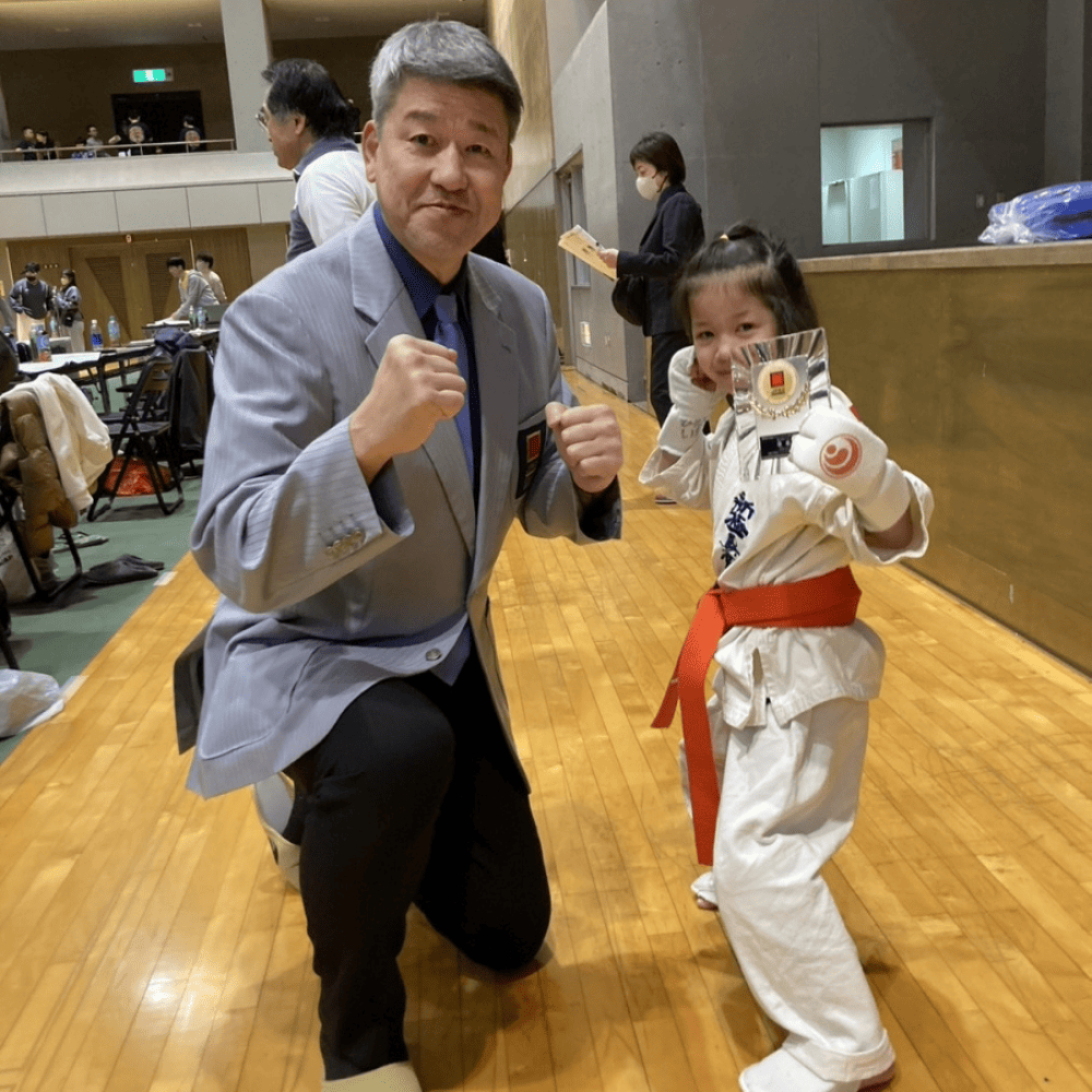 小学1年生女子B 優勝 広沢一茉琉