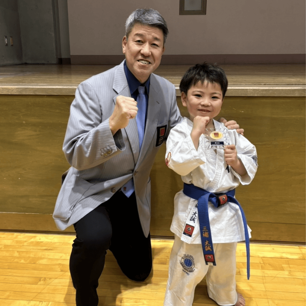 幼年・年長B 準優勝 三浦大誠