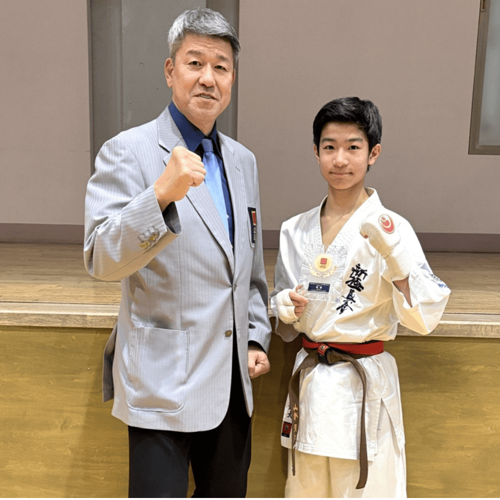 中学男子B 優勝 山崎昊大